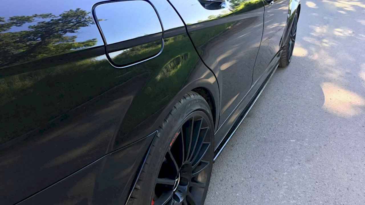 Maxton Design - SIDE SKIRTS SPLITTERS MERCEDES C-CLASS W204 C63 AMG FACELIFT (2011-2014)