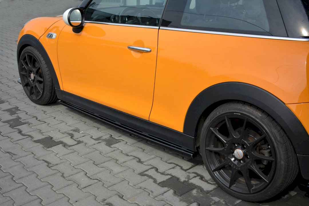 Maxton Design - Side Skirts Diffusers Mini Cooper S Mk3 Preface 3 Door (F56) (2014-2017)