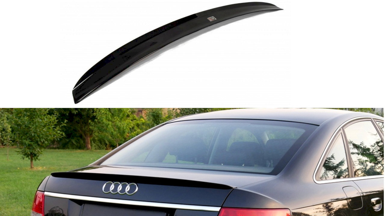 Maxton Design - Spoiler CAP Audi A6 S-Line C6 Sedan