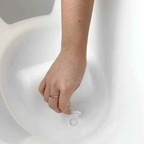 Shnuggle Newborn Baby Bath with Plug - Taupe