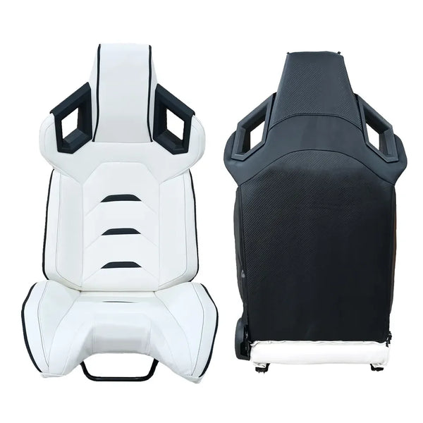 JIABEIR 1085 Interior Accessories Luxury Leather Bucket Adjustable Sport Vehicle Racing Car Seats