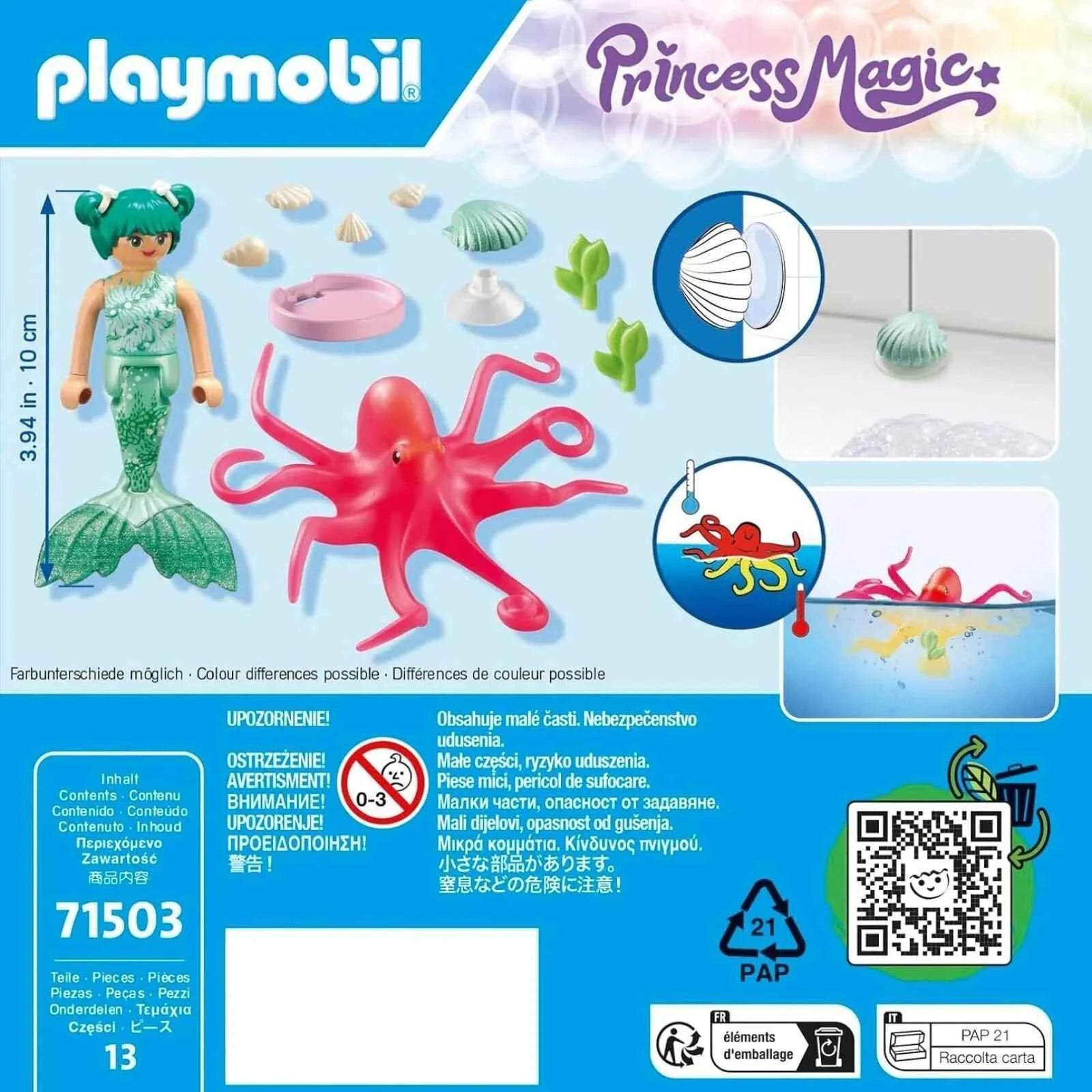 Playmobil Princess Magic 71503 Mermaid with Octopus