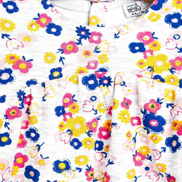 HelloBaby Basic Baby Girl Floral Dress - Multicolour