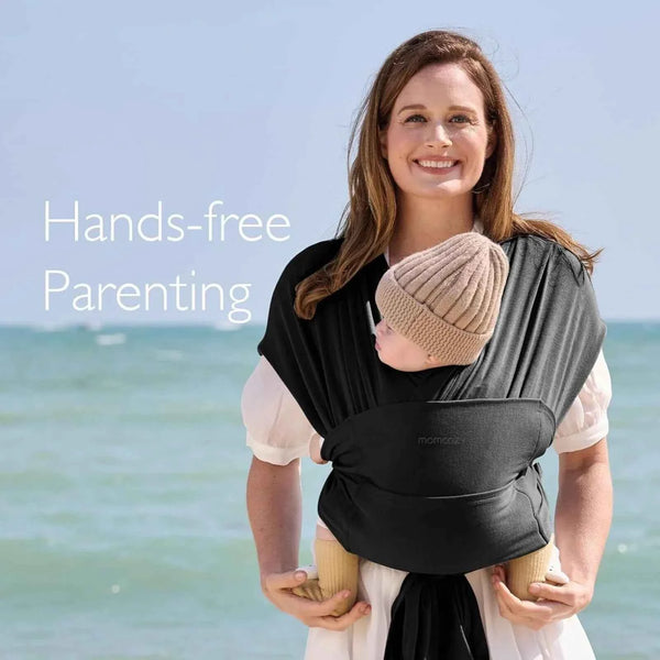 Momcozy Baby Wrap Carrier - Black