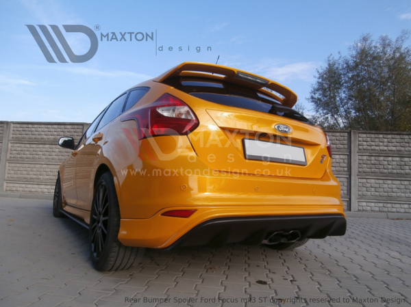 Maxton Design - REAR VALANCE RS2015 LOOK FORD FOCUS MK3 ST (PREFACE)