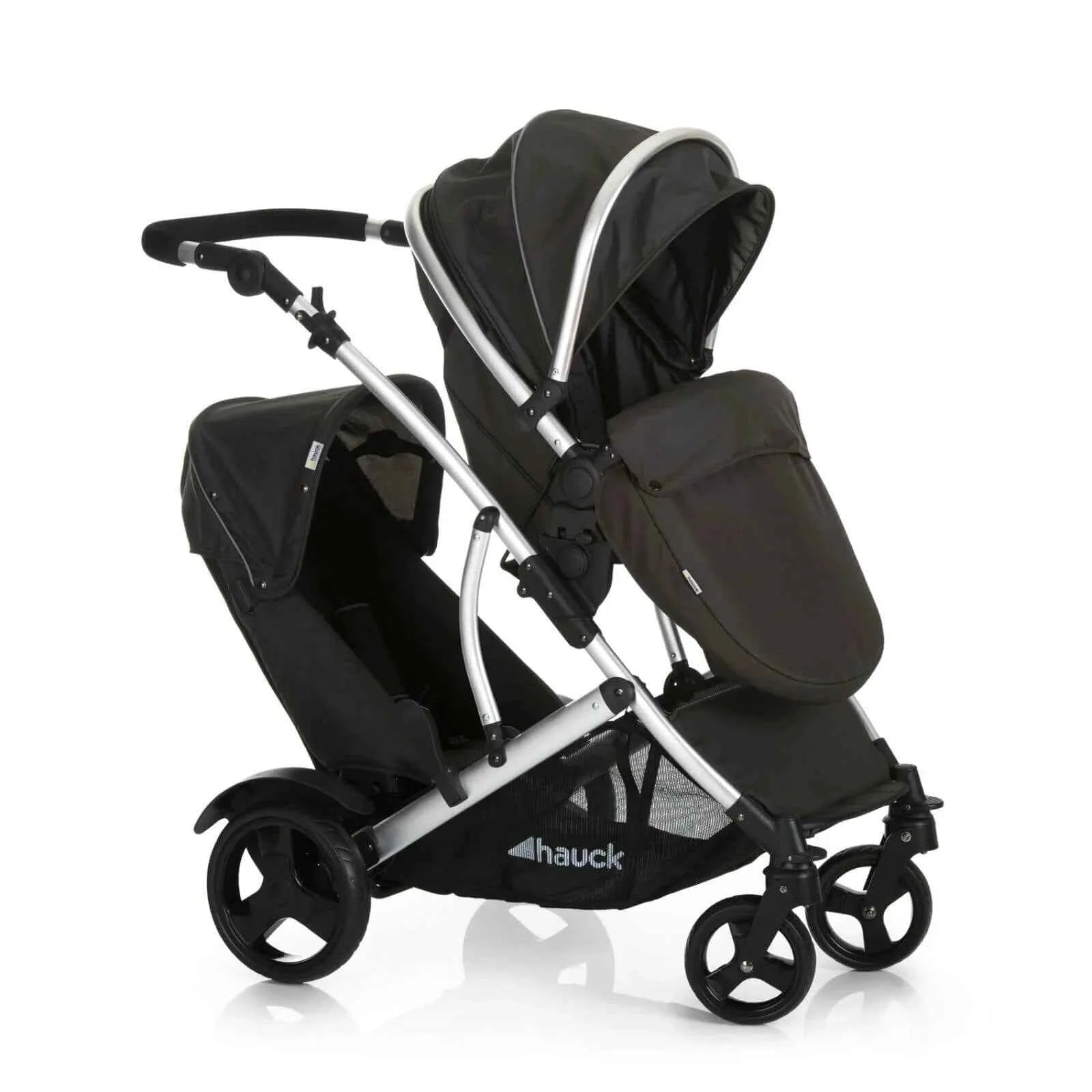 Hauck Duett 2 Tandem Pushchair - Black