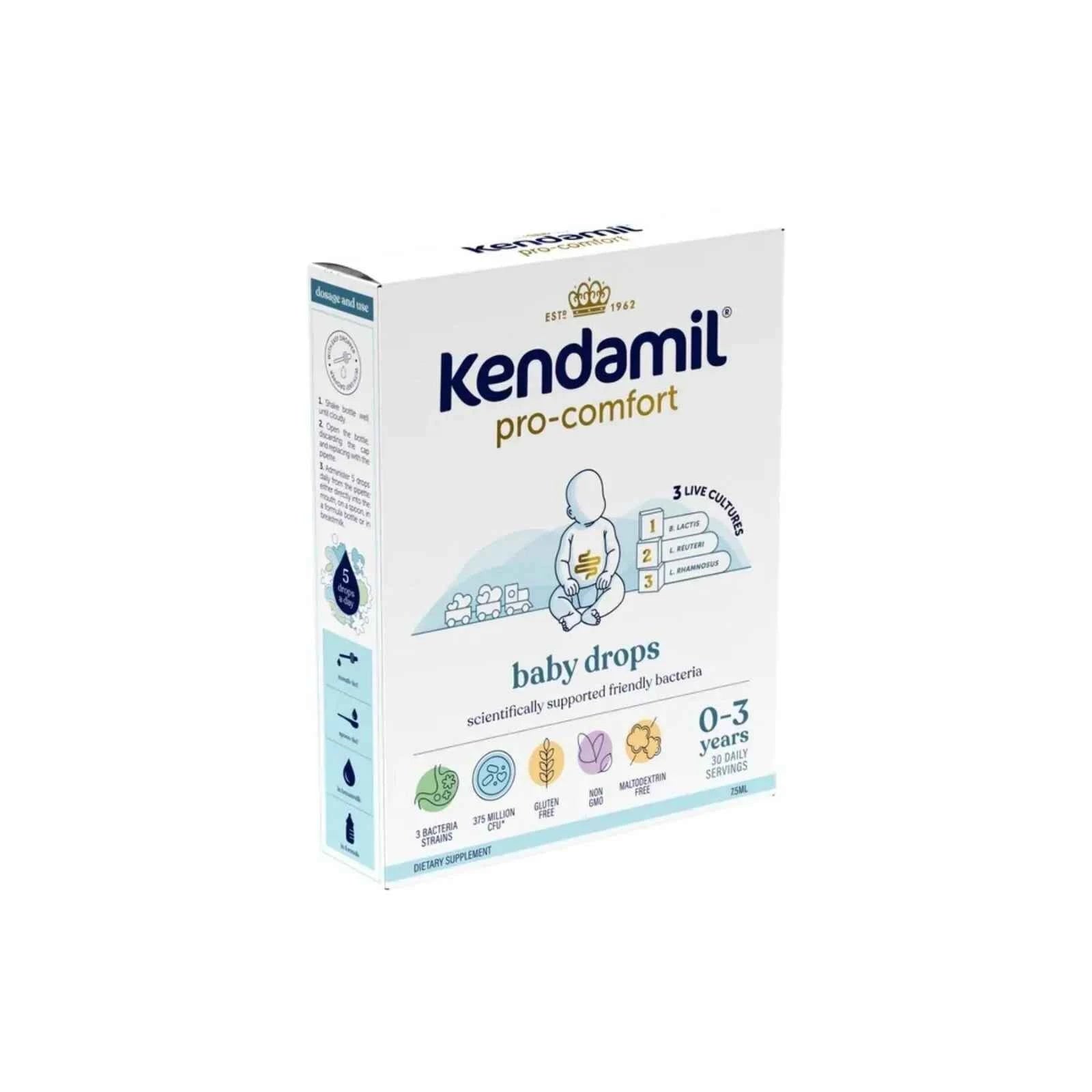 Kendamil Pro Comfort Baby Drops 0-3 years 7.5ml