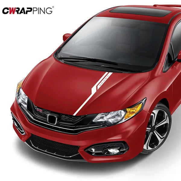 100cm Car Hood Bonnet Sticker Universal Car Sticker Non Fading For Audi BMW Nissan Toyota Jeep Hyundai Sport Auto Decor Decal