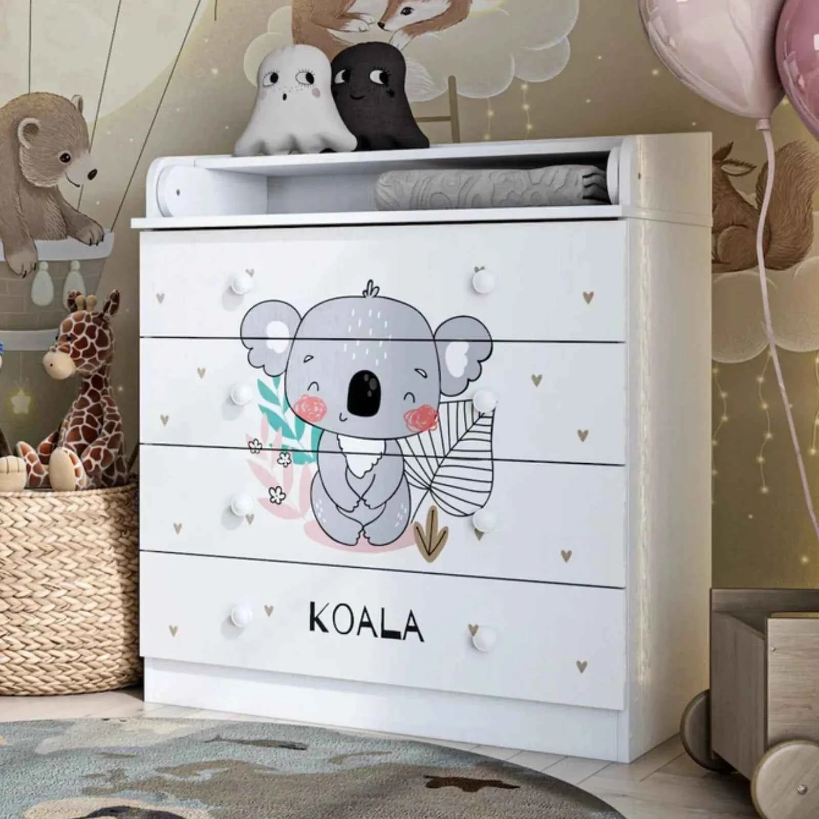 Shefa Kids 800 Changing Dresser - Coala