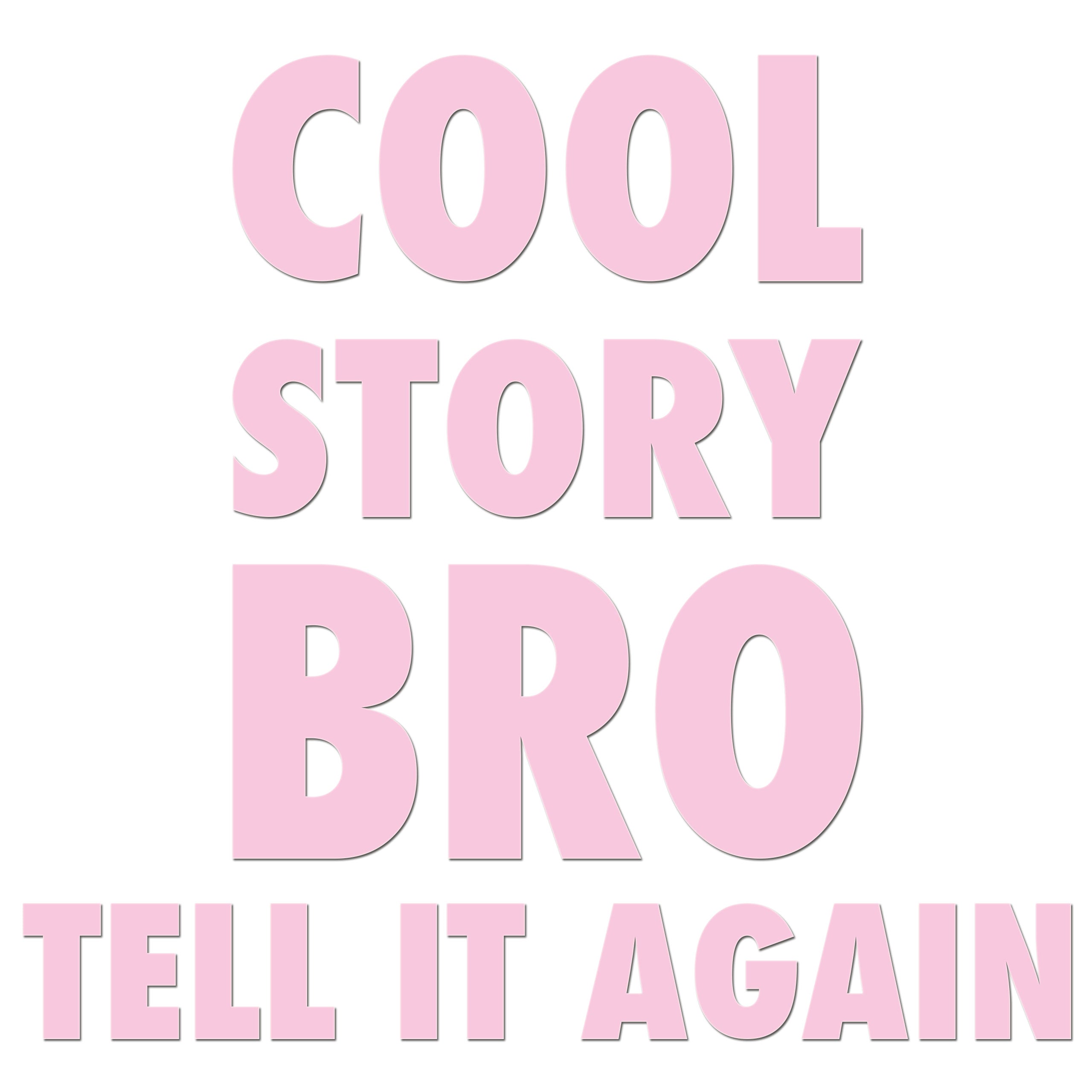 Cool Story Bro Iron On HTV Transfer