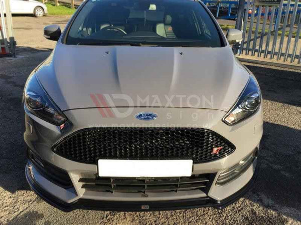 Maxton Design - FRONT SPLITTER V.3 FOCUS ST MK3 FACELIFT MODEL