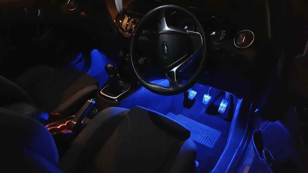BriteVue Focus RS/ST MK3 Ultra Bright 36SMD Footwell LED Panel Upgrade – Pair