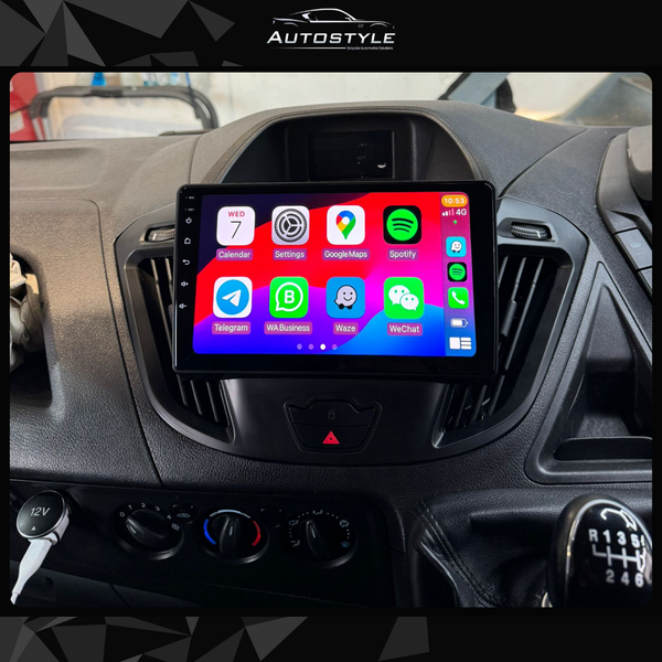 Ford Transit Custom Apple Carplay / Android Auto 9" Stereo Upgrade (2012-2018)