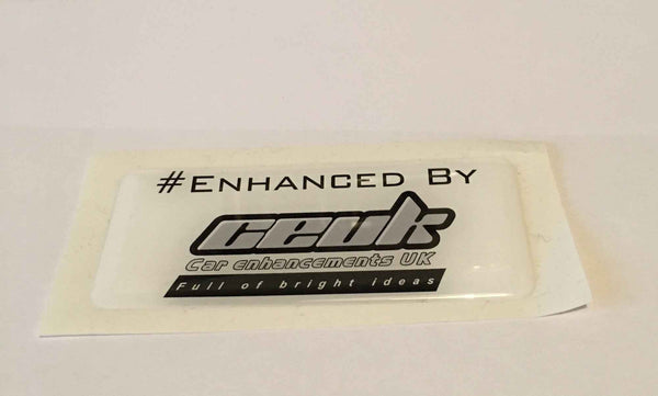 #Enhanced Gel Badge – Premium Car Sticker in Multiple Colours