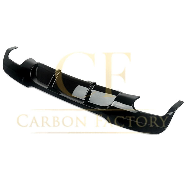 MP Style Gloss Black Rear Diffuser Quad Exhaust for BMW E90 E91 3 Series 05-13