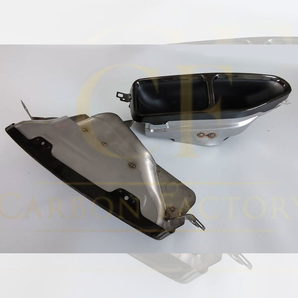 Gloss Black Exhaust Tips for BMW G11 G12 7 Series LCI 20-23