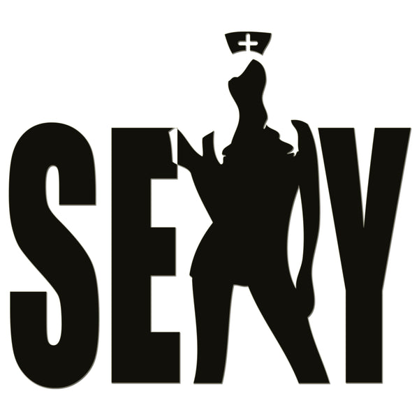Sexy Nurse Sticker