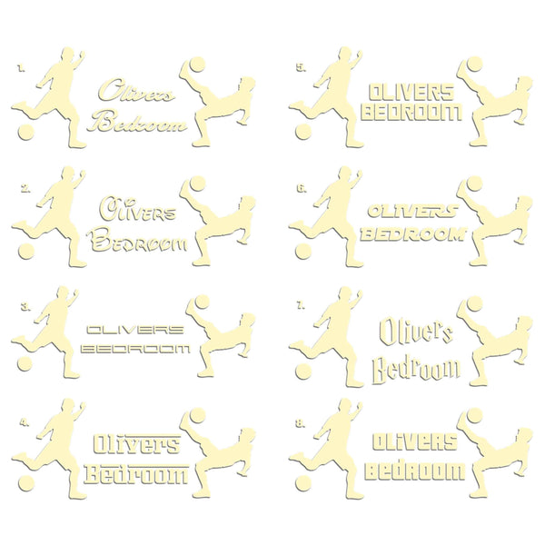 Boys Bedroom Door Sticker