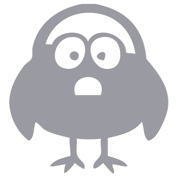 Funny Cartoon Bird Sticker