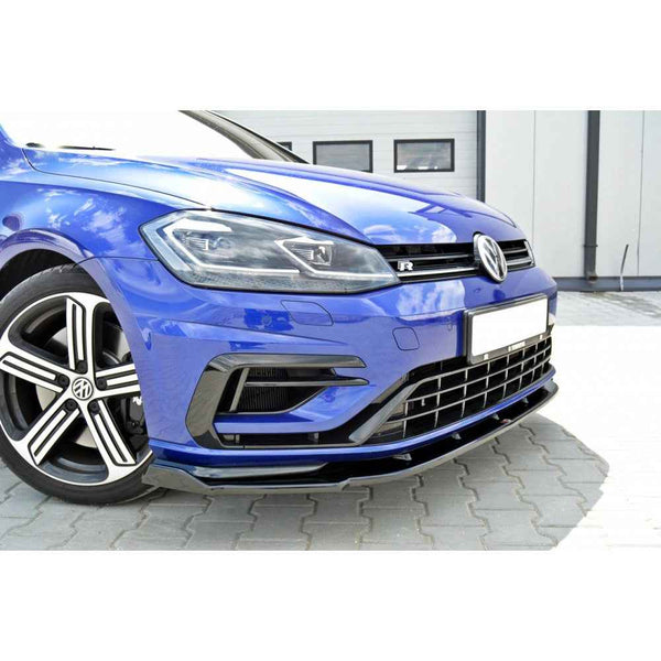 Maxton Design - FRONT SPLITTER V.1 VW GOLF 7 R / R-LINE FACELIFT