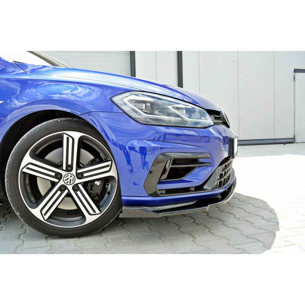 Maxton Design - FRONT SPLITTER V.1 VW GOLF 7 R / R-LINE FACELIFT