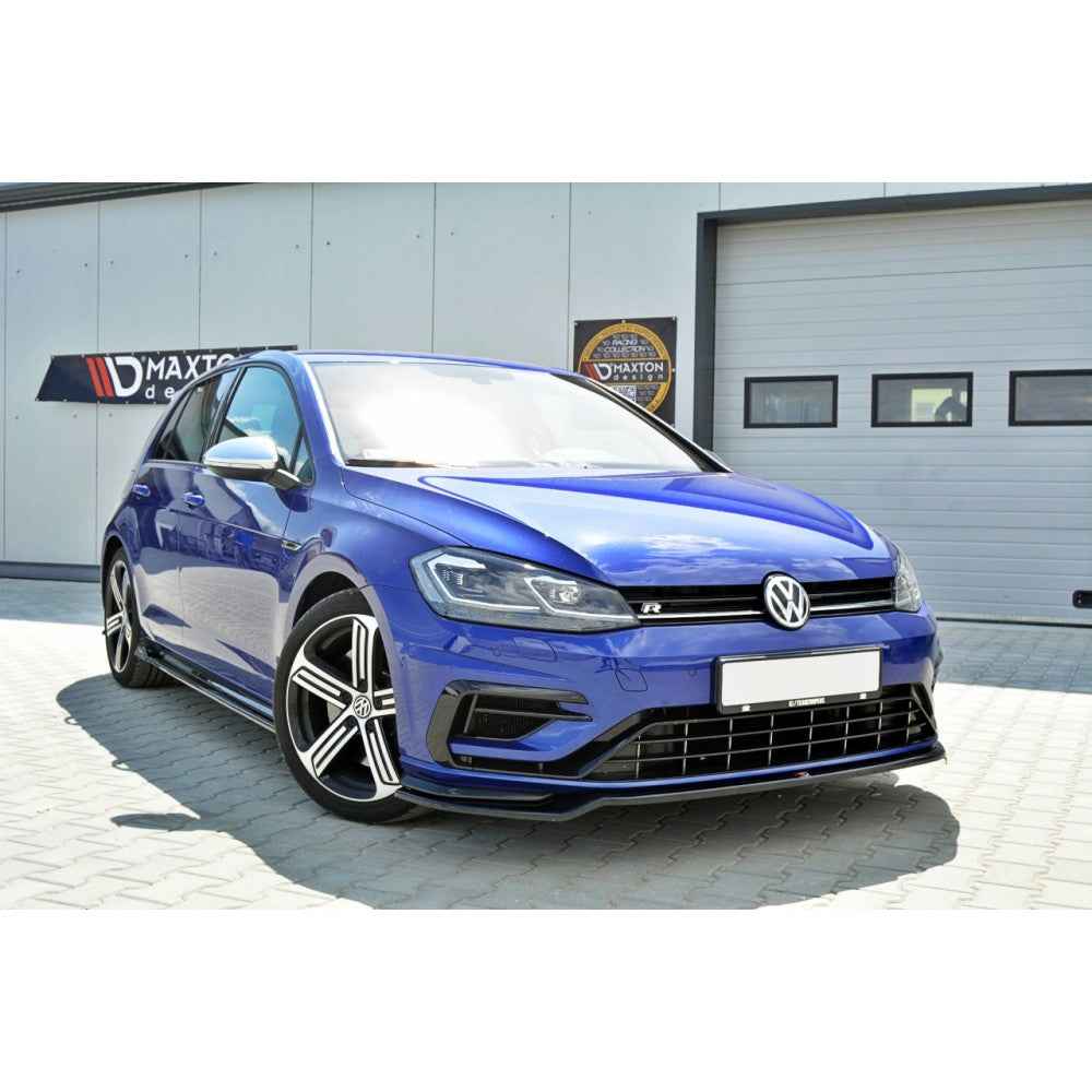 Maxton Design - FRONT SPLITTER V.3 VW GOLF 7 R / R-LINE FACELIFT
