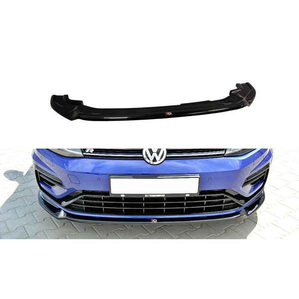 Maxton Design - FRONT SPLITTER V.3 VW GOLF 7 R / R-LINE FACELIFT