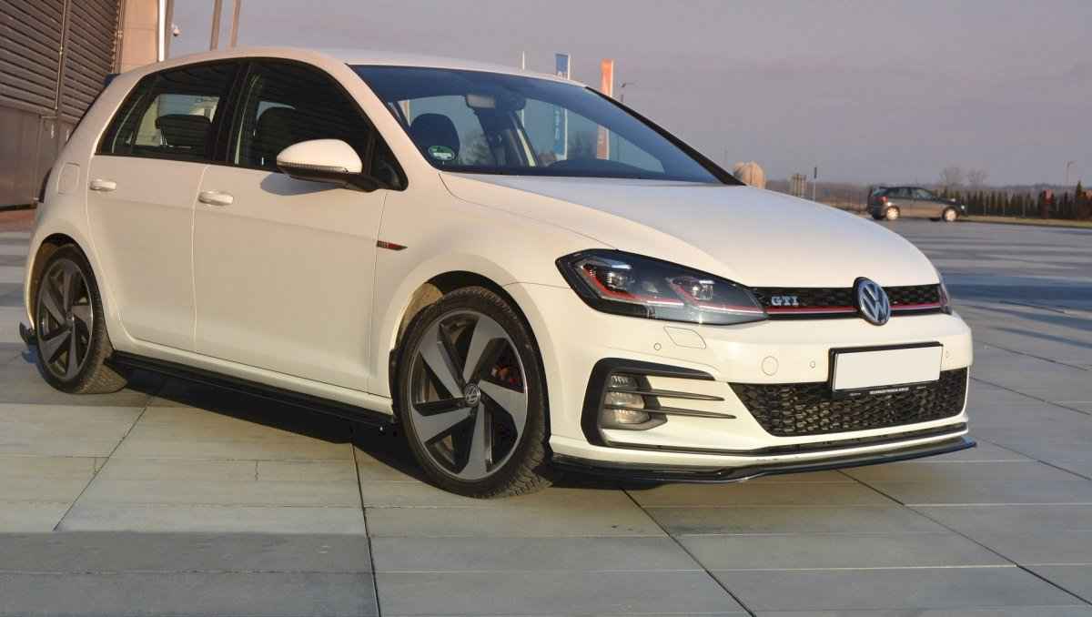 Maxton Design - Front Splitter V.2 VW GOLF GTI 7.5 (2017-19)