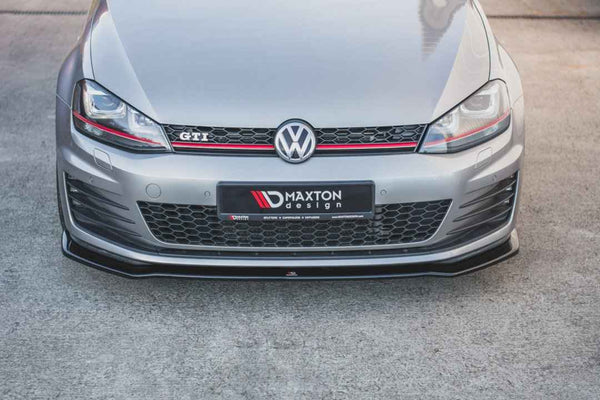 Maxton Design - Front Splitter V2 VW GOLF 7 Pre Facelift GTI (2013-2016)