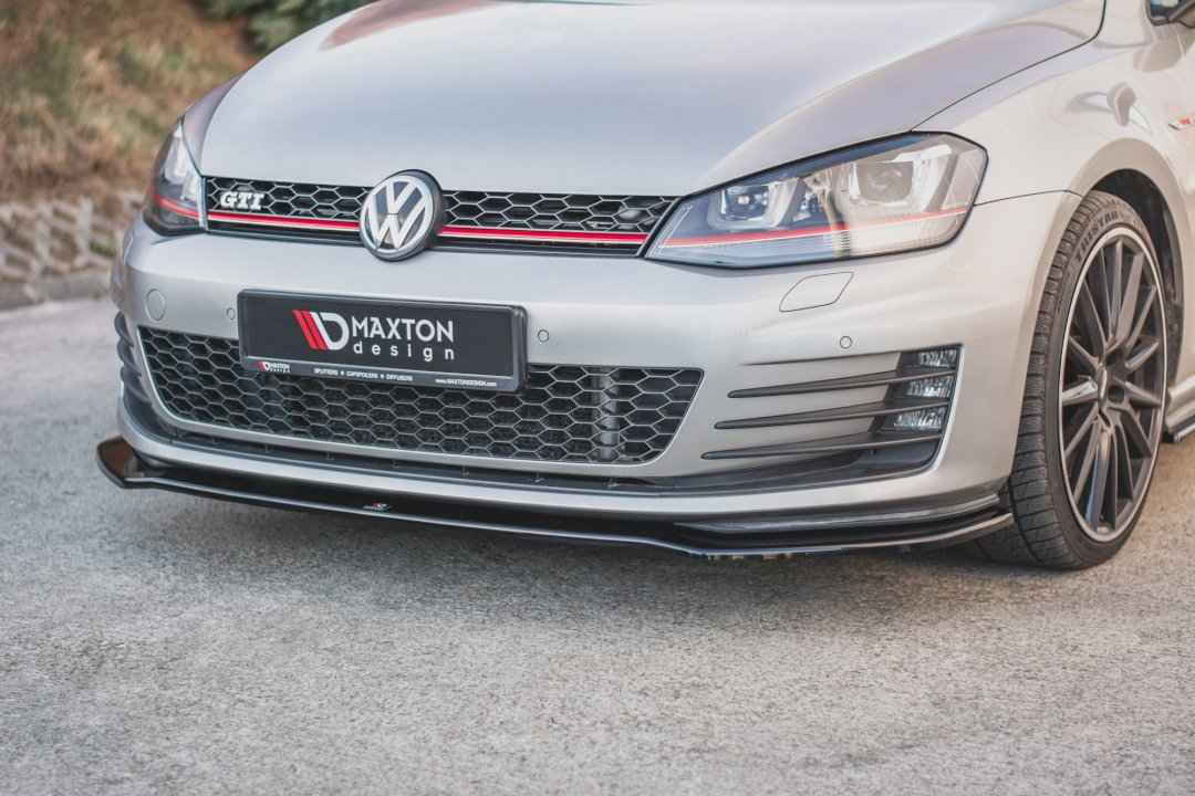Maxton Design - Front Splitter V2 VW GOLF 7 Pre Facelift GTI (2013-2016)