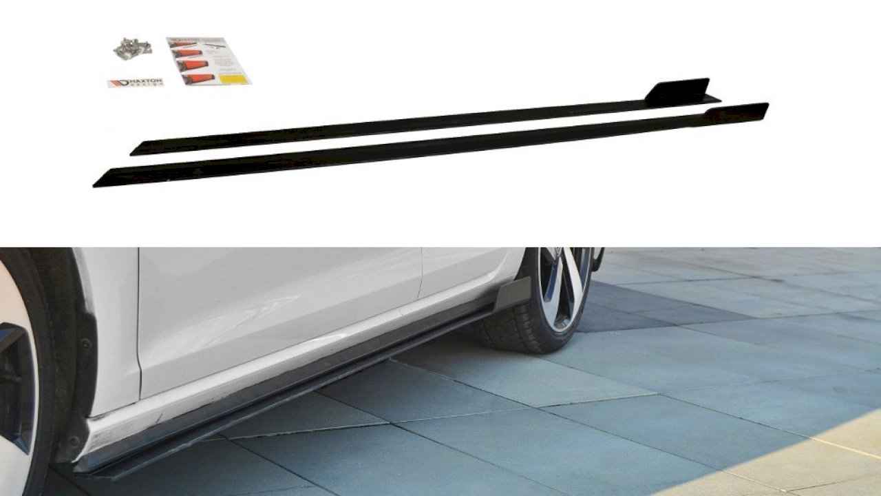 Maxton Design - RACING SIDE SKIRTS DIFFUSERS VW GOLF GTI 7.5 (2017-19)
