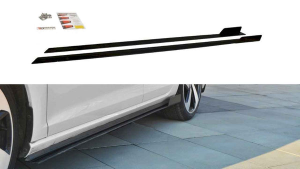 Maxton Design - RACING SIDE SKIRTS DIFFUSERS VW GOLF GTI 7.5 (2017-19)