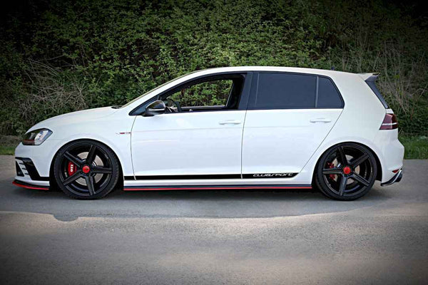 Maxton Design - Side Skirts Diffuser VW GOLF MK7 GTI Clubsport (2016-2017)