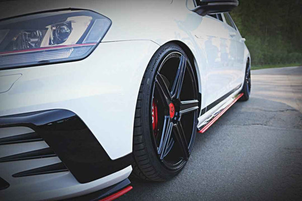 Maxton Design - Side Skirts Diffuser VW GOLF MK7 GTI Clubsport (2016-2017)