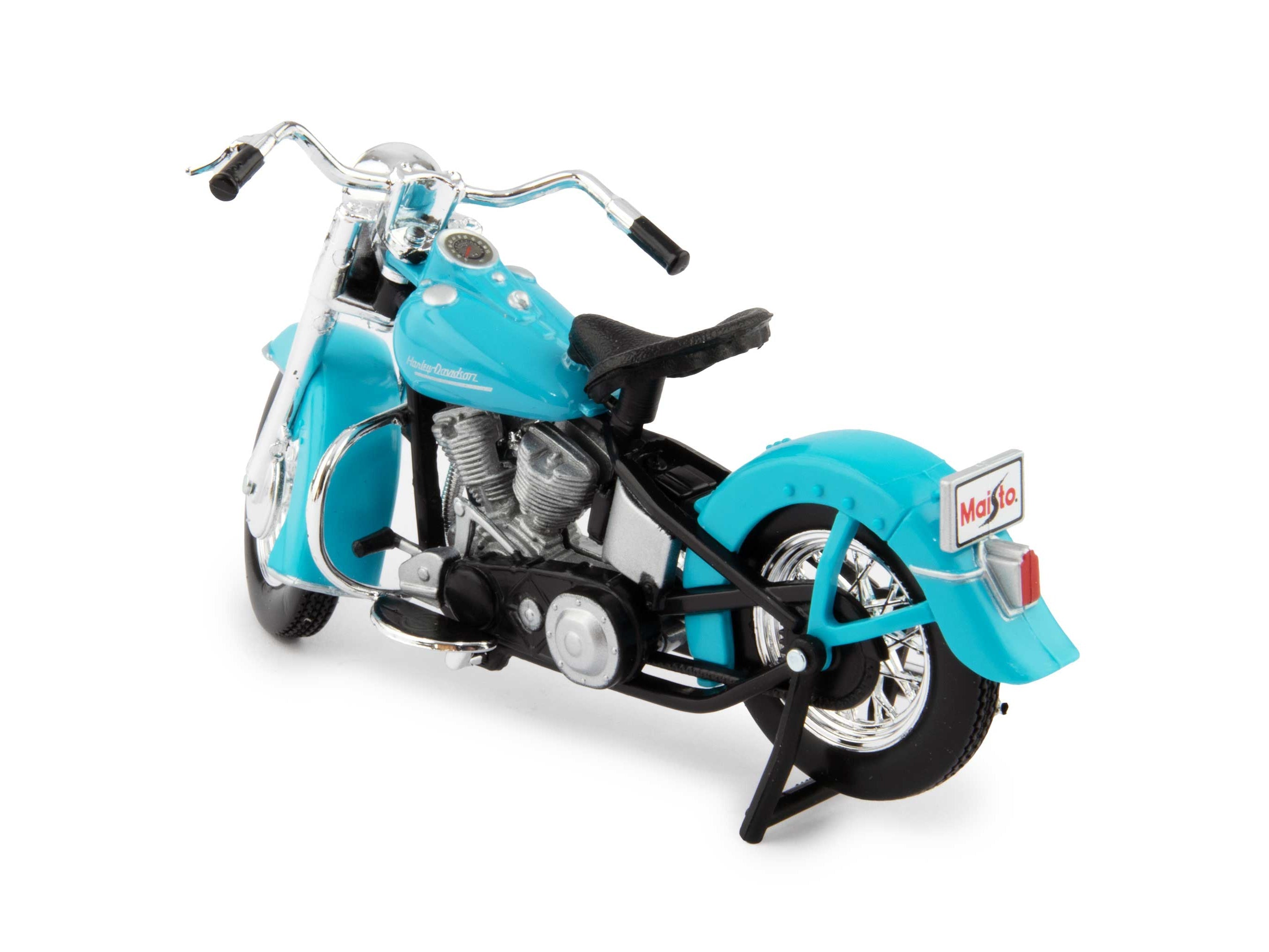 Harley-Davidson 74 FL Hydra Glide 1953 blue - 1:18 Scale Motorbike Model
