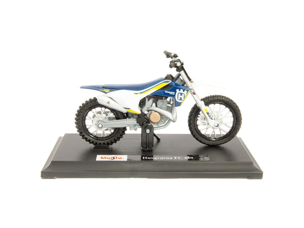 Husqvarna FC 450 blue - 1:18 Scale Motorbike Model