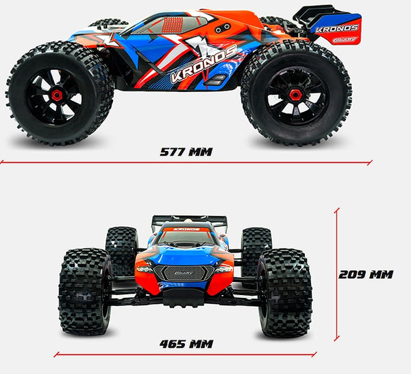 Corally Kronos XP 6S Monster Truck 1/8 LWB Brushless RTR 21
