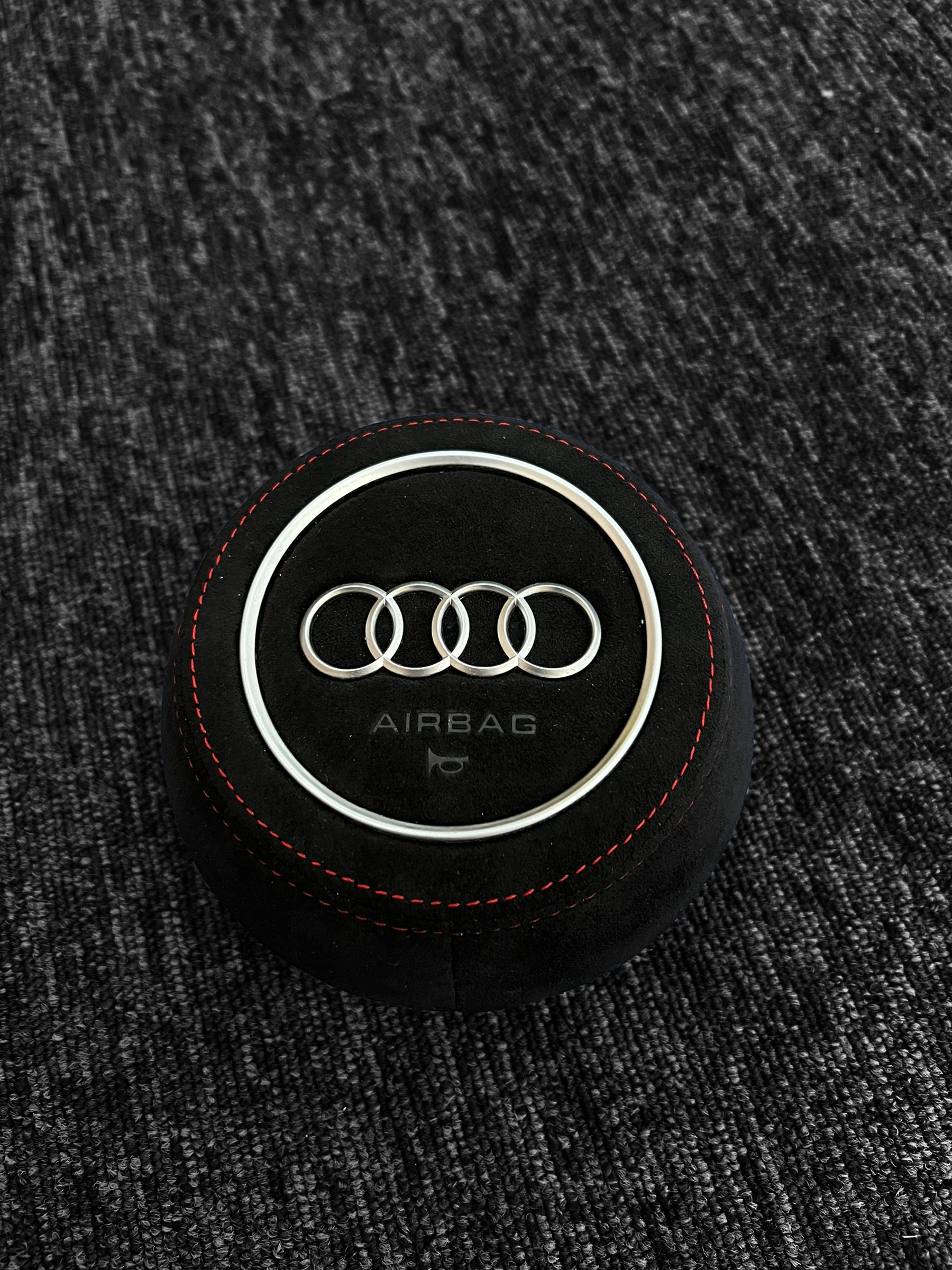 Audi A3 / S3 / RS3 8V Custom Alcantara Airbag Cover (2012 - 2020)