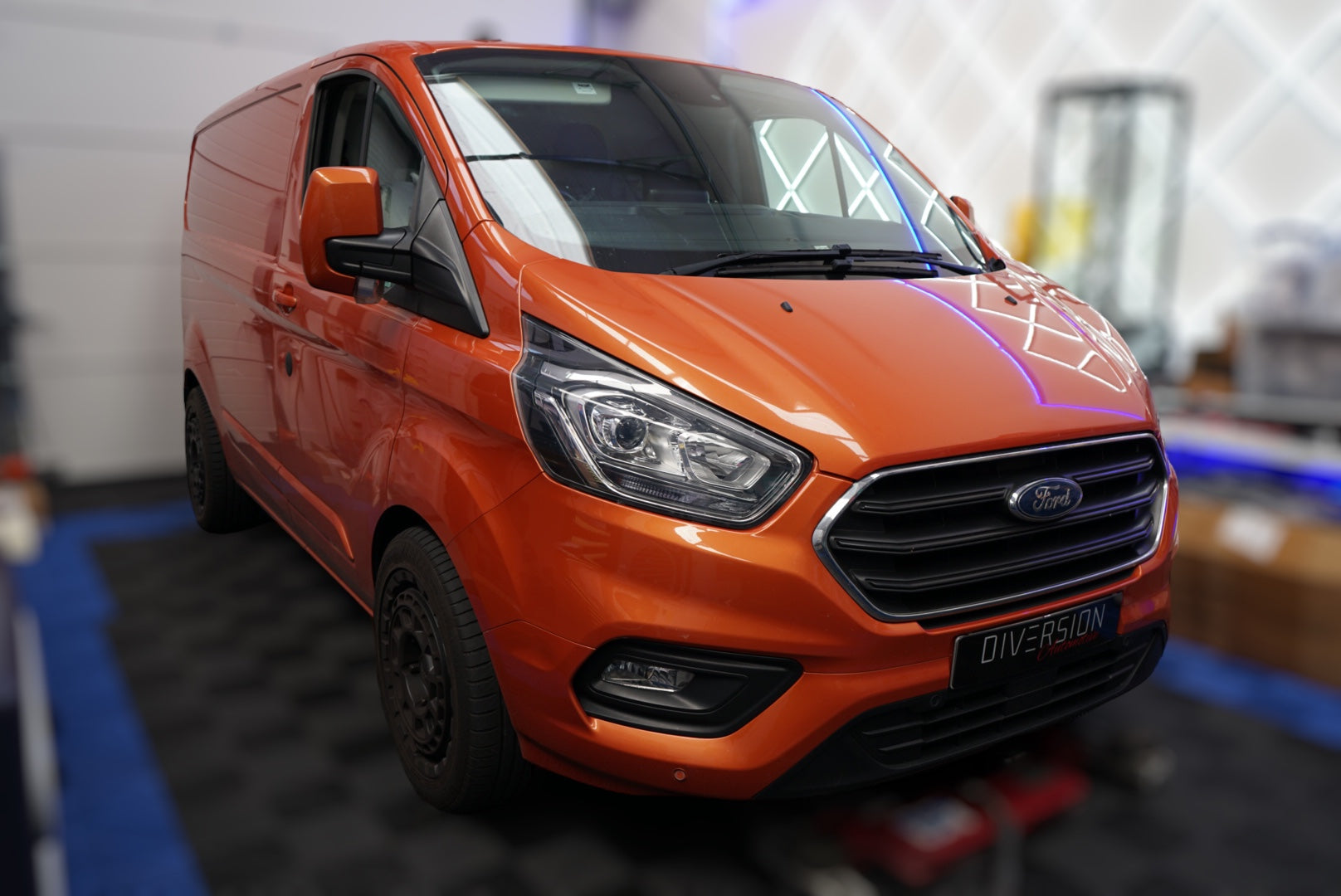 Ford Transit MSRT Leather / Carbon Fibre Custom Steering Wheel (2018 - Present)