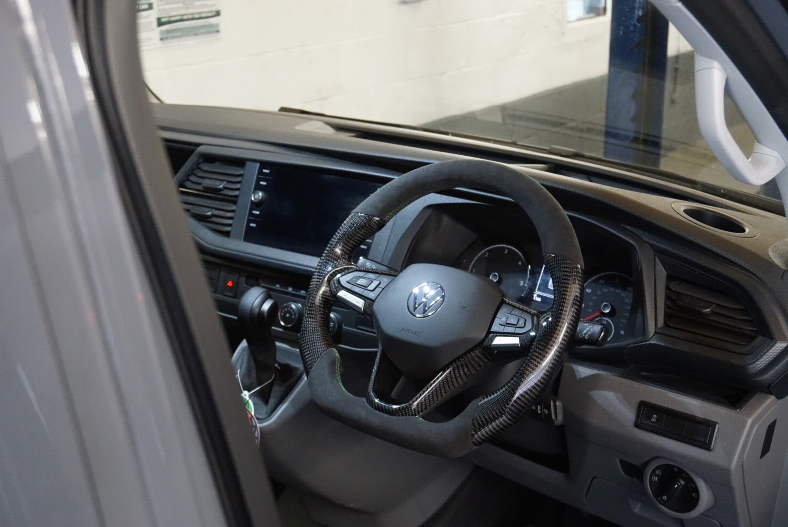 Volkswagen Transporter T6.1 Carbon Fibre Steering Wheel (2020+ Models)