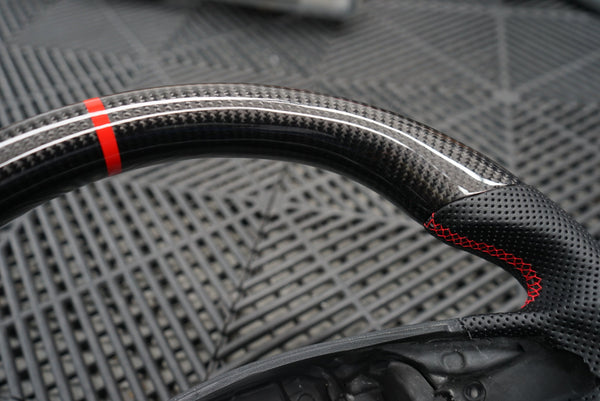 Mercedes Benz A Class W176 Facelift Custom Carbon Fibre Steering Wheel (2014 - 2018 Models)