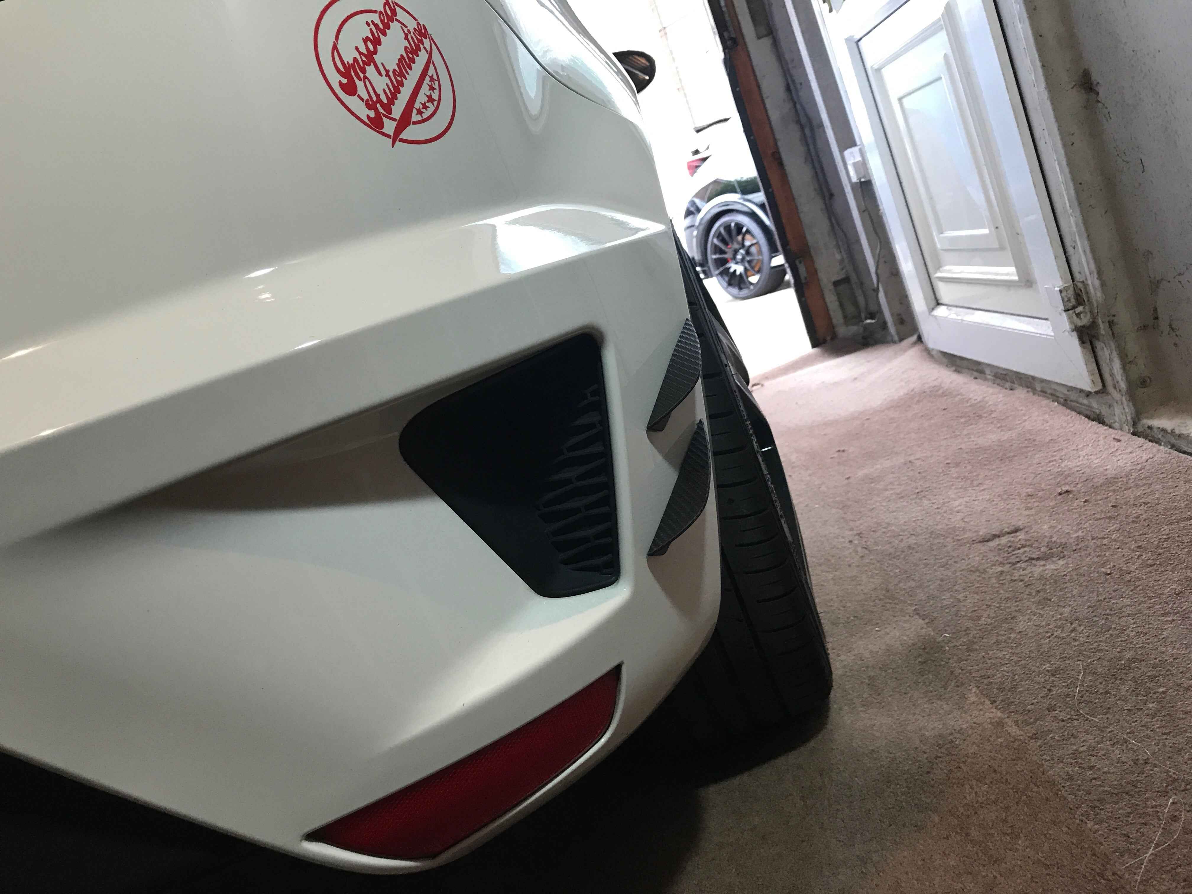 Universal No-Drill Canard Set (Pack of 4) – Carbon Look, 3M Tape Fitment