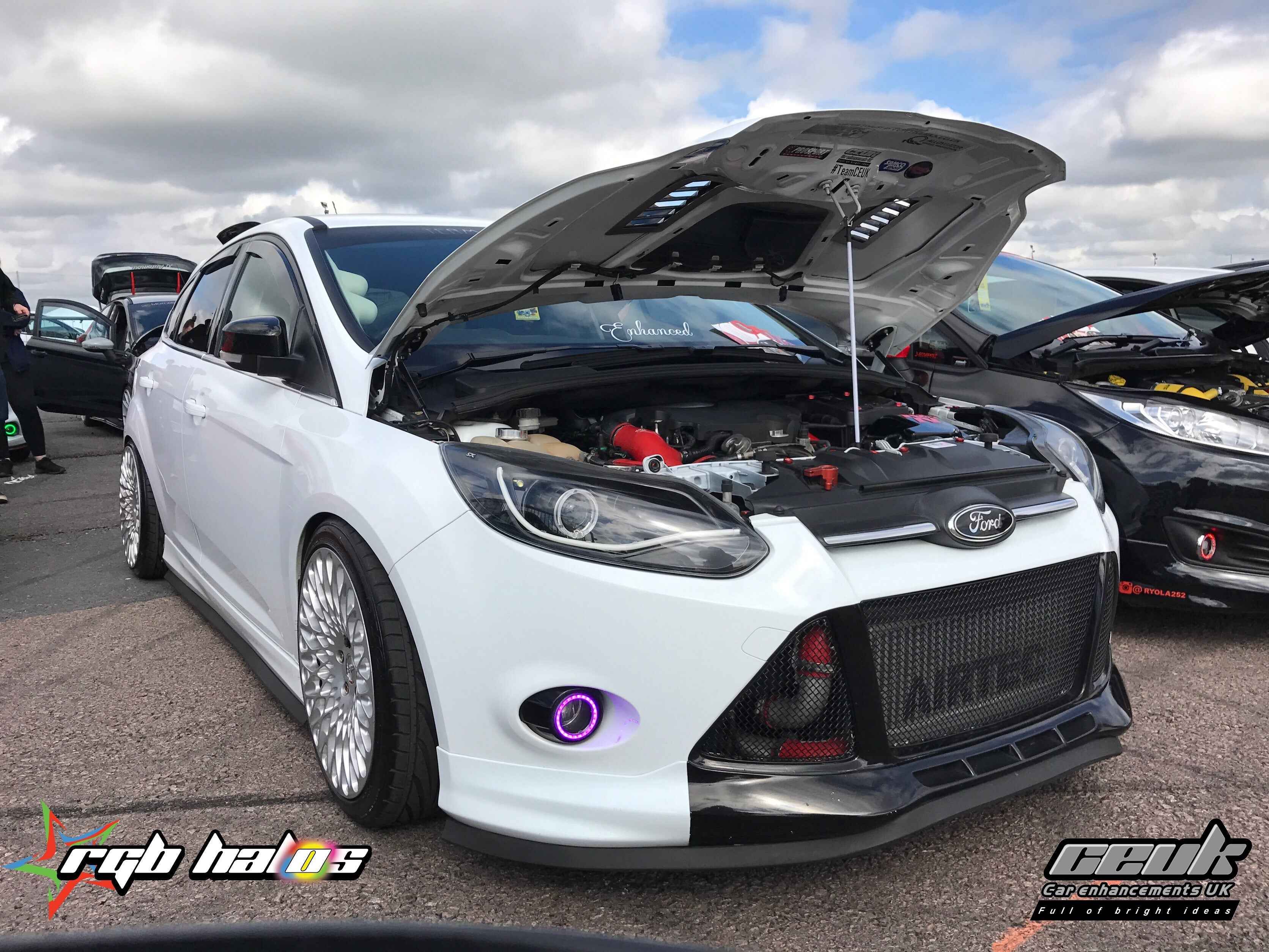 RGB Halo Fog Light Rings – 70mm/60mm App Controlled | CEUK