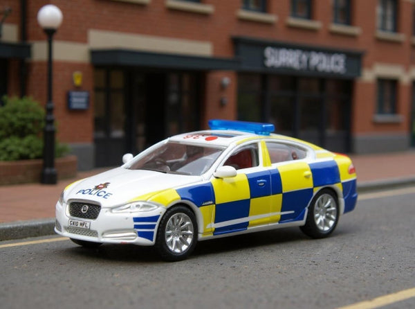Jaguar XF Surrey Police 1:76 Scale Oxford Diecast Model
