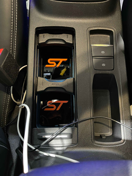 MK4 Focus - Cup Holder Inserts With Logo