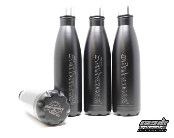 #Enhanced CEUK Insulated Water Bottle – Matte Black | Hot & Cold | Workshop Logo Branded