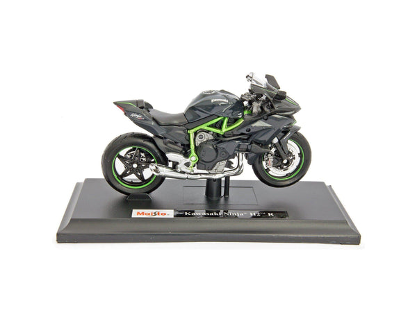 Kawasaki H2 R Ninja grey - 1:18 Scale Motorbike Model