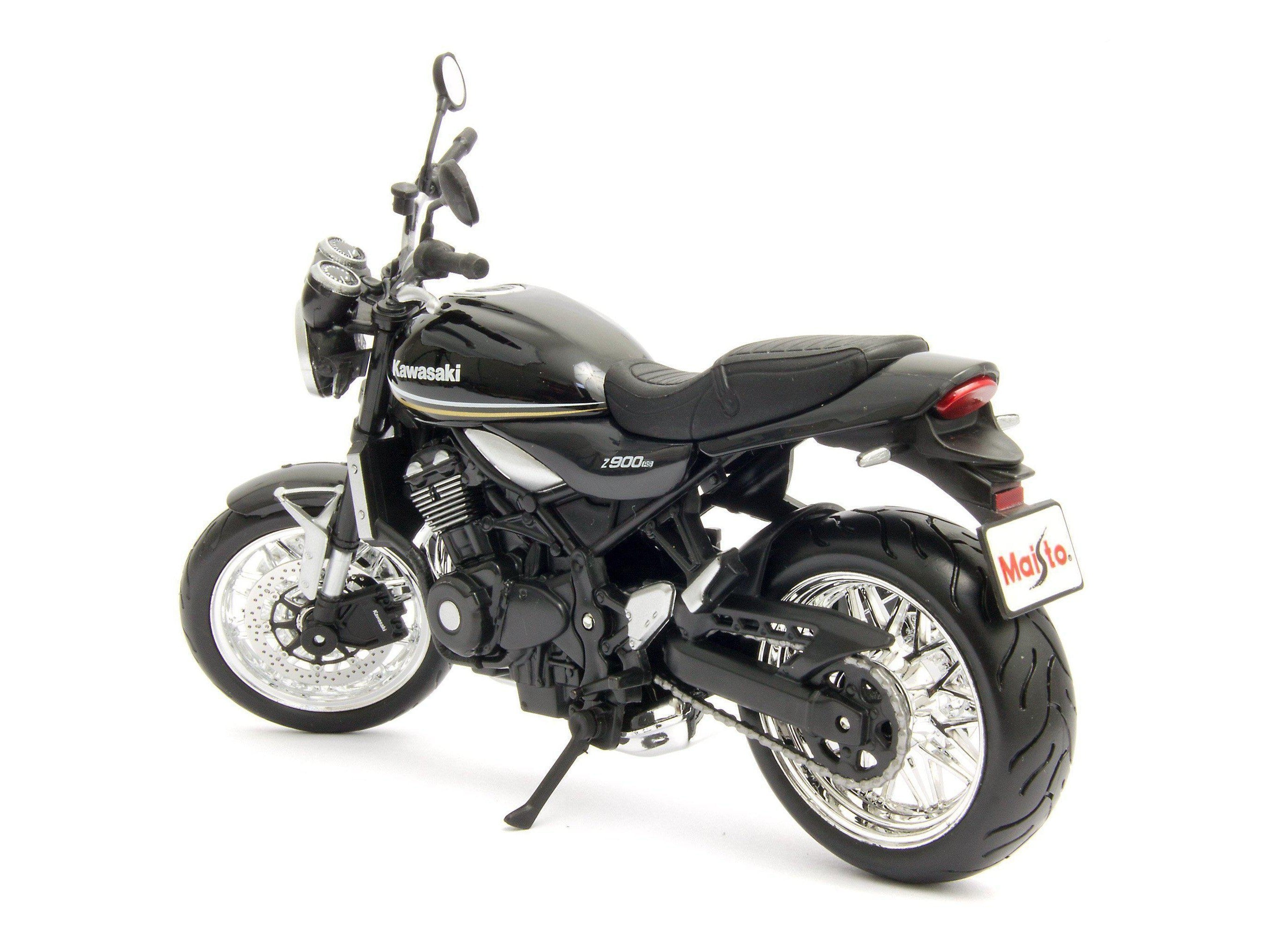 Kawasaki Z900RS 2019 Metallic Spark Black - 1:12 Scale Motorbike Model