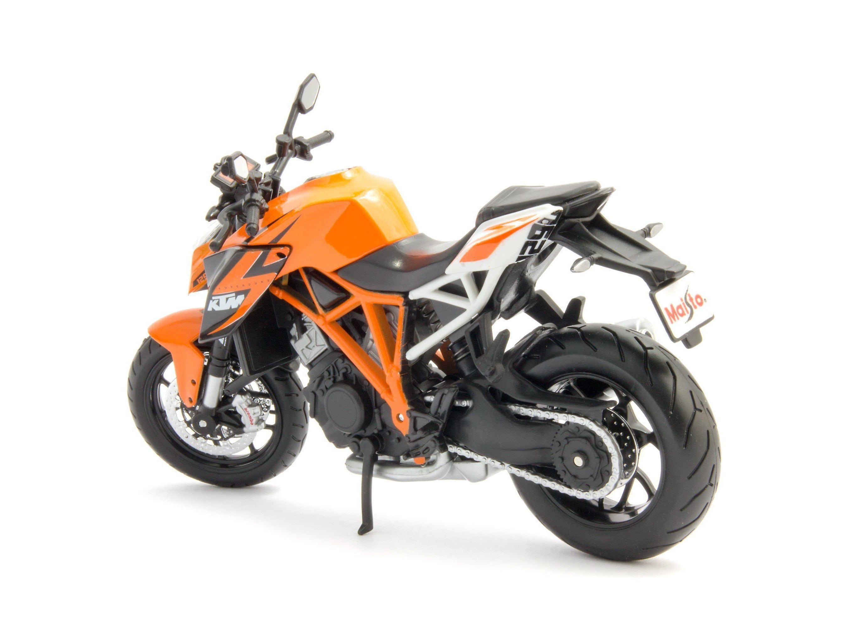 KTM 1290 Super Duke R 2014 orange - 1:12 Scale Motorbike Model