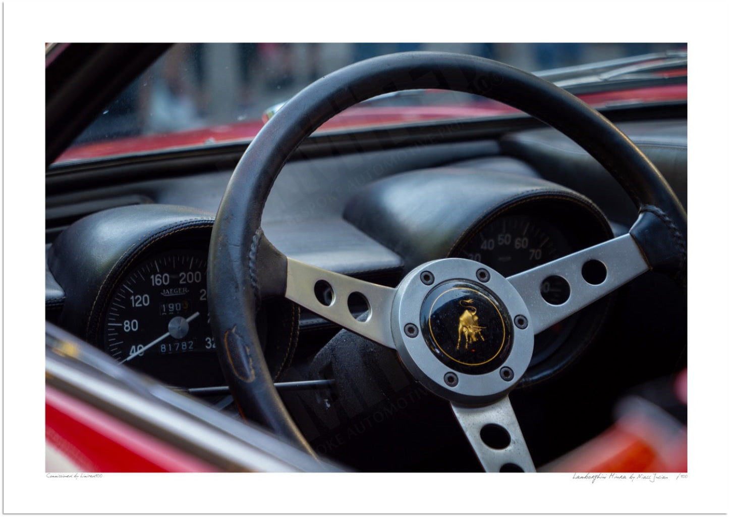 Lamborghini Miura (cockpit)